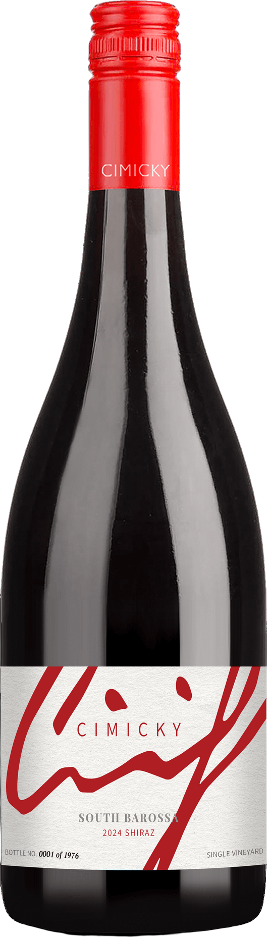 Cimicky Wines East Barossa Shiraz 2024 bottle — Eden Valley